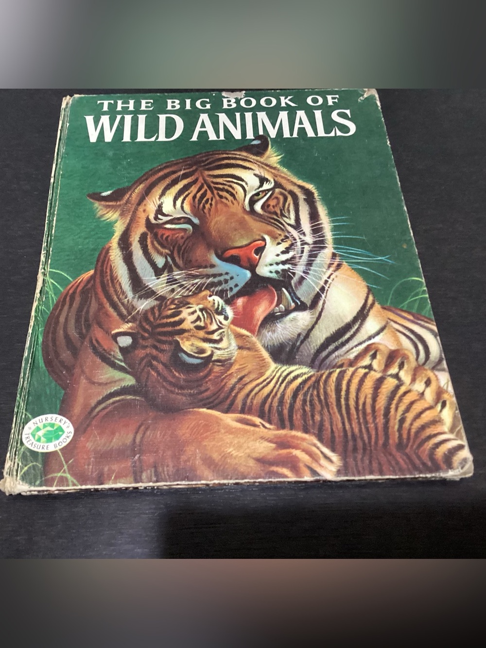 Vtg.Children’s Hardcover book Titled The Big Book of Wild Animals by Felix Sutto